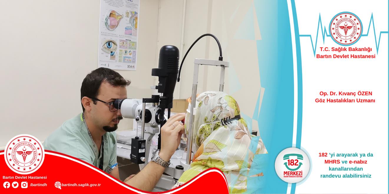 Göz Hastalıkları Uzmanı Doktor Kıvanç ÖZEN hastanemizde göreve başlamıştır. 