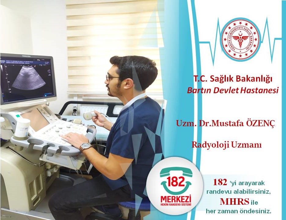 Radyoloji Uzmanı  Dr. Mustafa ÖZENÇ hastanemizde göreve başlamıştır.